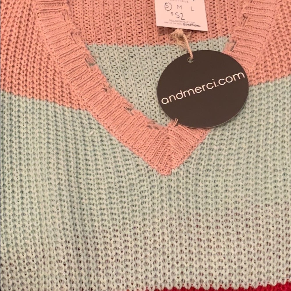 Colorblock Sweater - Picture 3 of 4